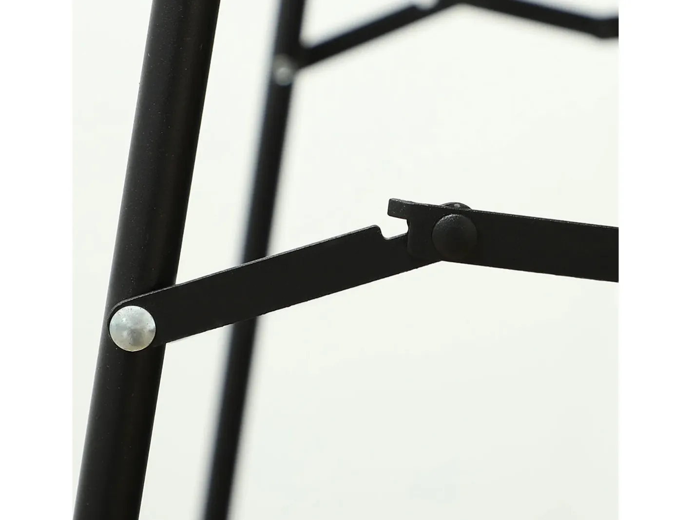 Espejo de cuerpo entero con soporte, diseño de arco, cristal, (150x50x3,6 cm) Negro Sale