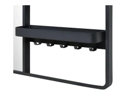 Espejo De Pared|Espejo-Espejo de entrada metálico WILKO Negro