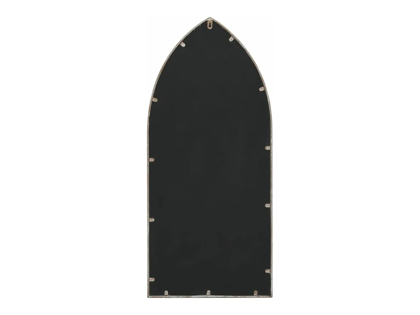 Espejo de jardín arena hierro para exterior 100x45 cm ES535894 Crema Online