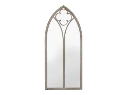 Espejo De Pared|Espejo-Espejo de jardín arena hierro para exterior 70x30 cm ES126730 Crema