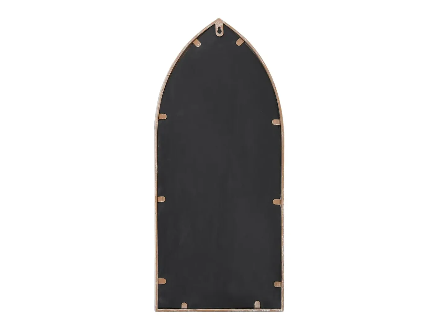 Espejo De Pared|Espejo-Espejo de jardín Arena 70x30 cm Hierro para uso exterior Crema