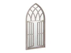 Espejo de Jardín Arena 100x45cm Hierro para uso exterior Crema Hot