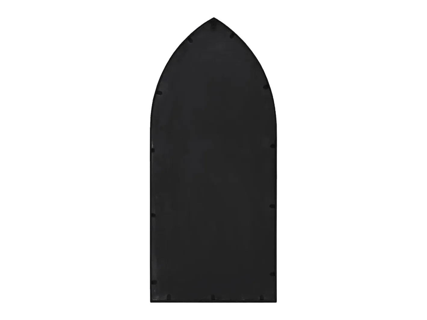Espejo de jardín 70x30 cm Hierro para uso exterior Negro Online