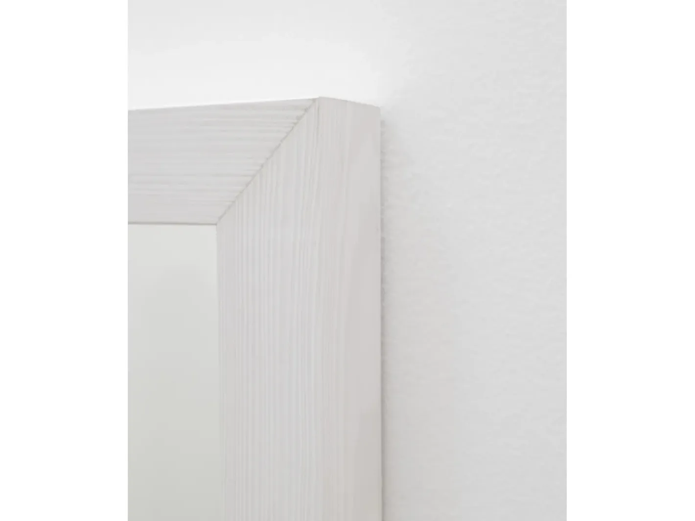DECOWOOD Espejo de madera color de 49x149cm - EIRA BOLD - Blanco Outlet