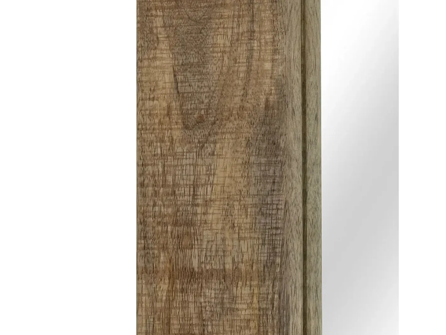 Discount Espejo de madera maciza de mango 50 x 110 cm Marru00f3n
