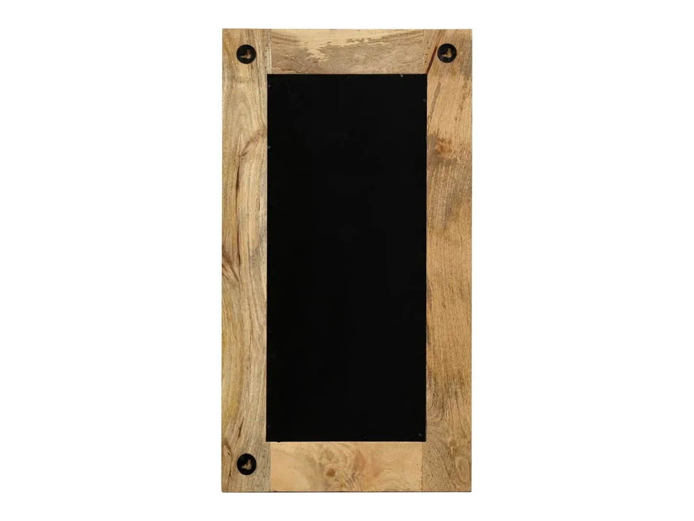 Discount Espejo de madera maciza de mango 50 x 110 cm Marru00f3n