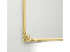 Espejo de pared barroco, marco decorativo de metal, , 60x87,5 cm Dorado New