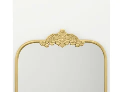 Espejo de pared barroco, marco decorativo de metal, , 60x87,5 cm Dorado New