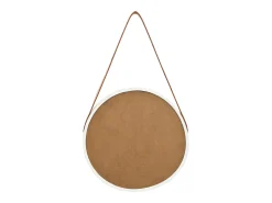 Espejo De Pared|Espejo-Espejo de pared con correa 40 cm ES690394 Blanco