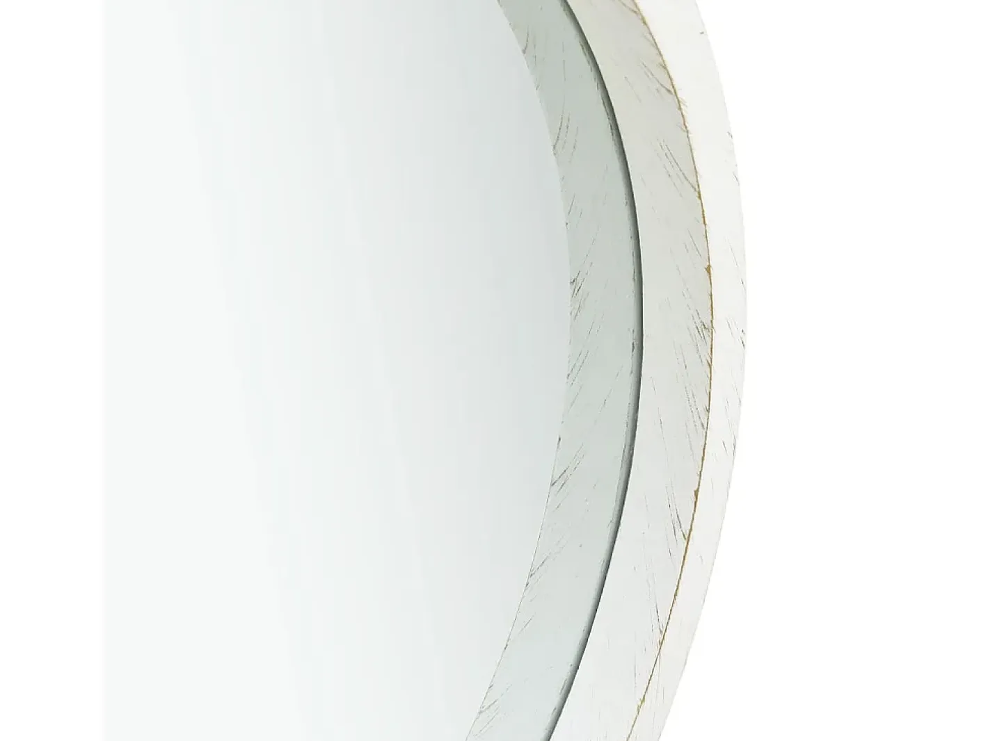 Espejo De Pared|Espejo-Espejo de pared con correa 40 cm ES690394 Blanco