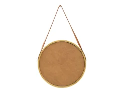 Clearance Espejo de pared con correa 50 cm ES854731 Dorado
