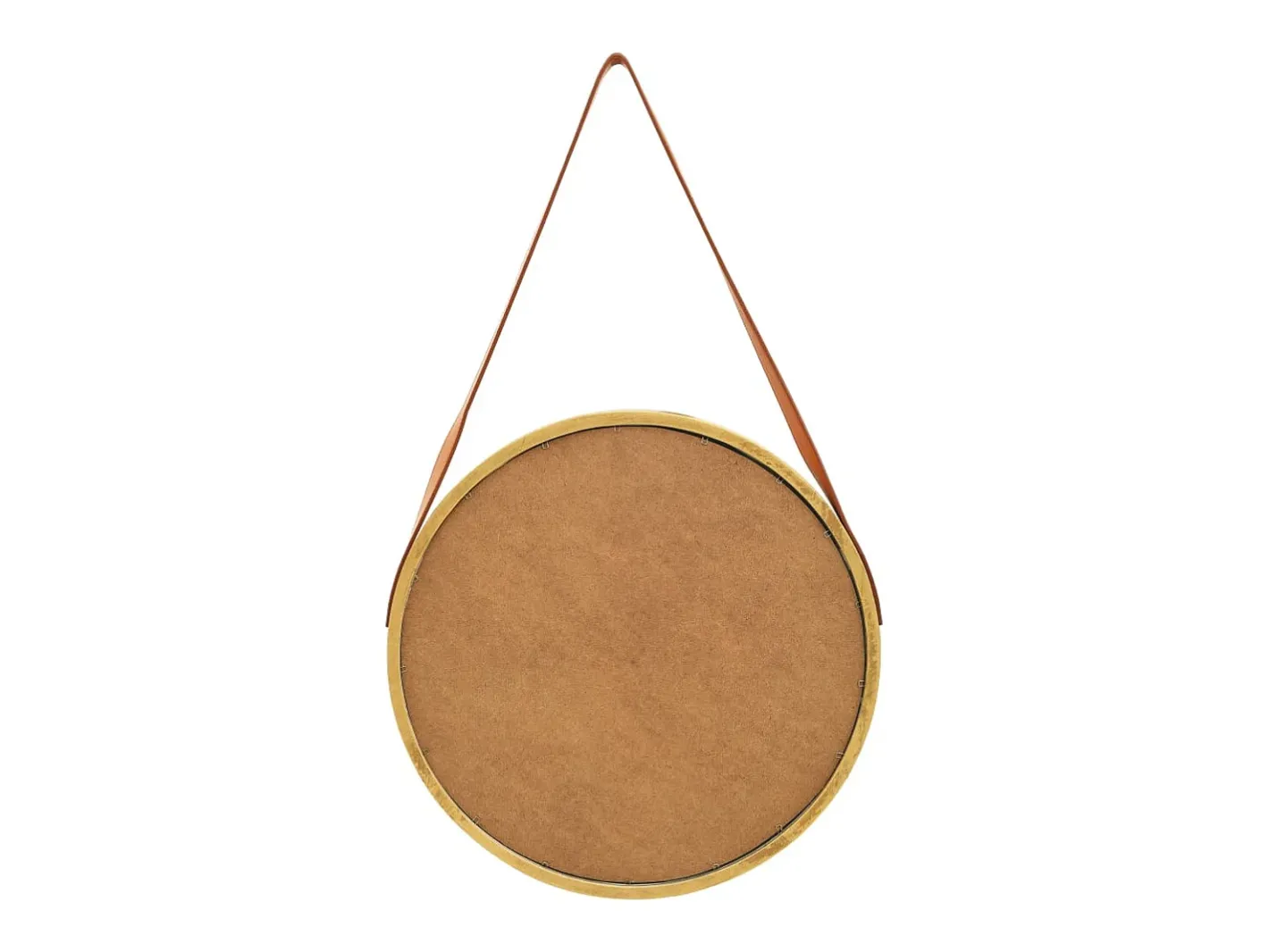 Clearance Espejo de pared con correa 50 cm ES854731 Dorado