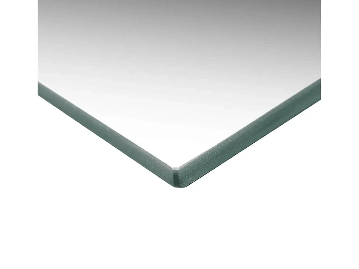 Espejo De Pared|Espejo-Espejo de pared con lámparas LED Cristal Rectangular Plateado