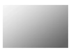 Outlet Espejo de pared con luces LED rectangular de vidrio ES114395 Plateado