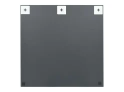 Espejo De Pared|Espejo-Espejo de pared con luces LED cuadrado de vidrio ES272073 Plateado