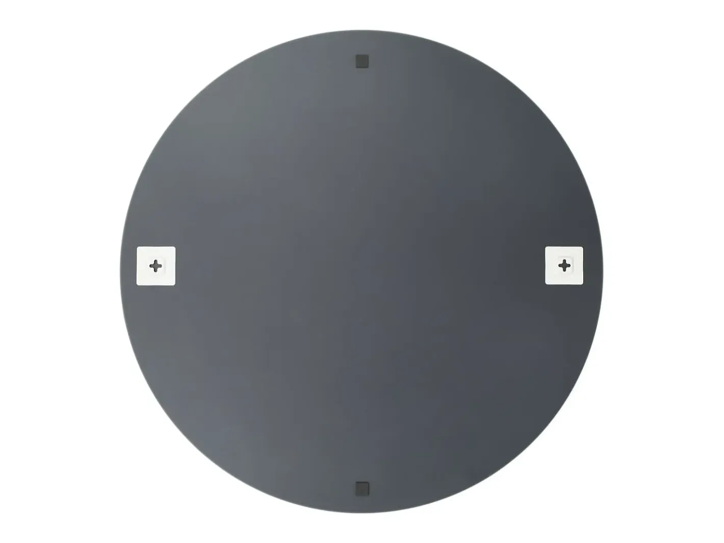 Online Espejo de pared con luces LED redondo de vidrio ES111492 Plateado