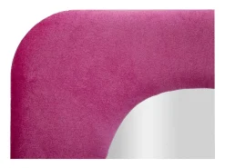 Espejo De Pared|Espejo-Espejo de pared con marco de terciopelo 160x60x4 cm Theodor - Fucsia Rosa