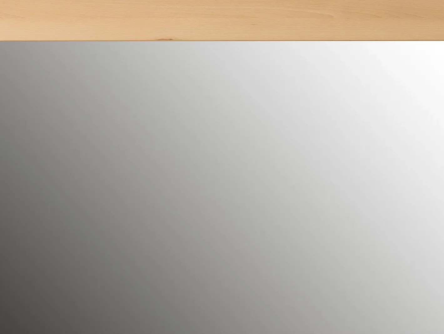 MSO Espejo de pared Contour en madera de haya look Colonia Color natural claro Online