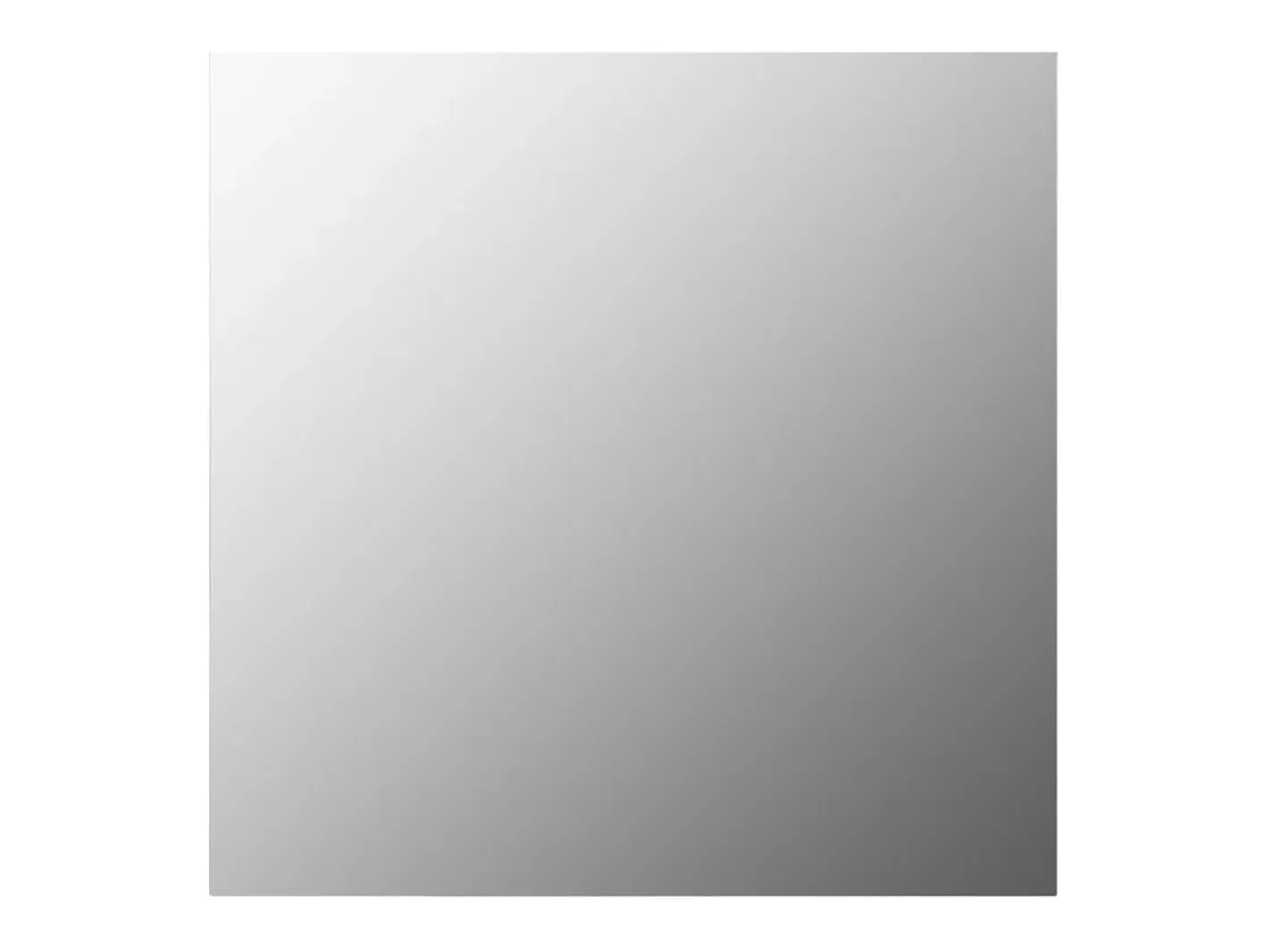 Espejo de pared cuadrado vidrio 50x50 cm ES982071 Plateado Outlet