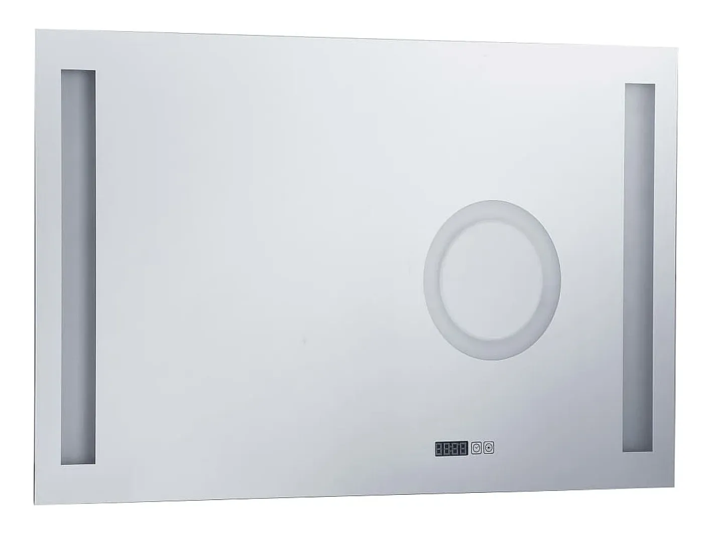 Espejo de pared de baño con LED y sensor táctil 100x60 cm ES763654 Plateado Online