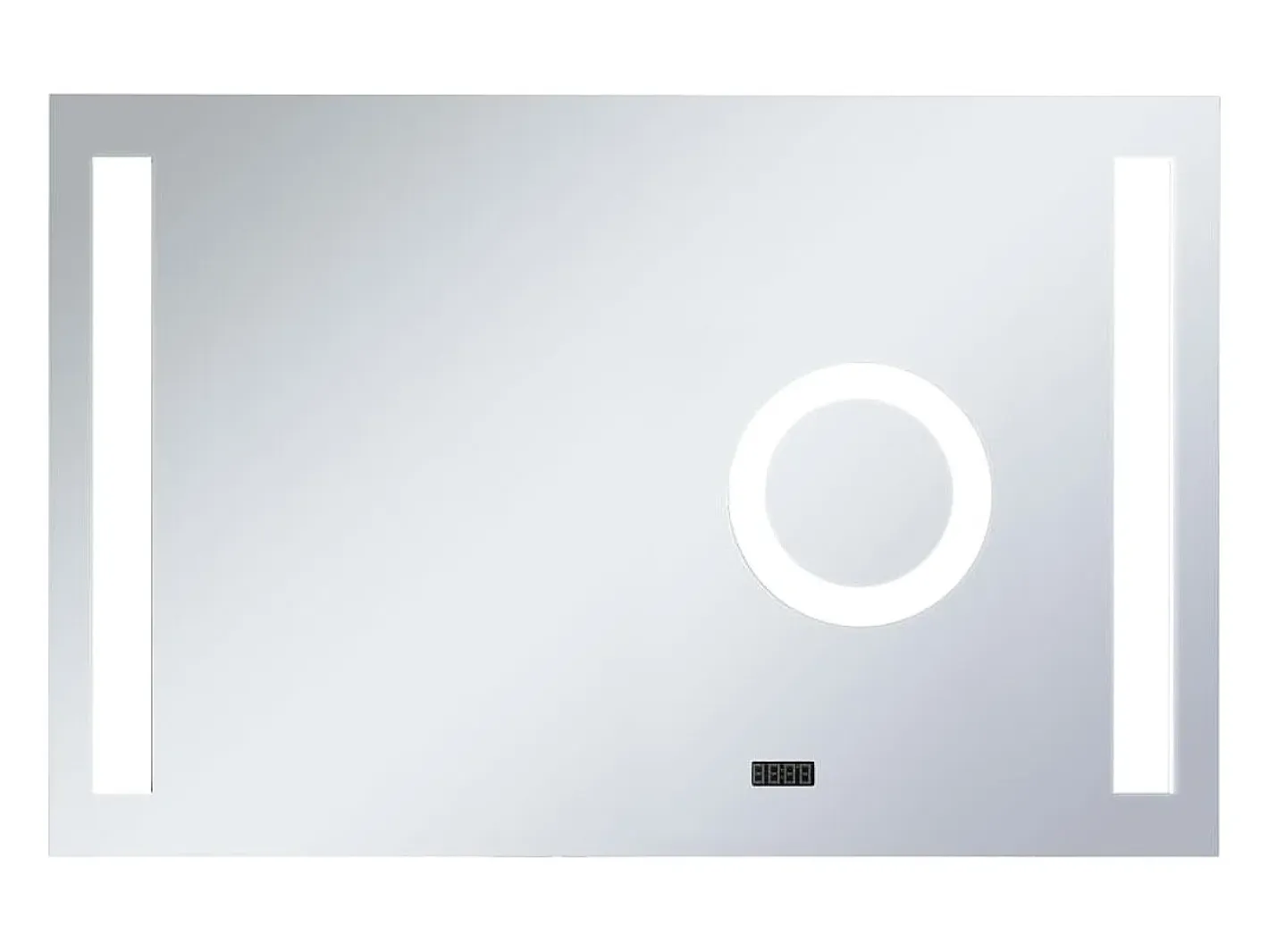 Espejo de pared de baño con LED y sensor táctil 100x60 cm ES763654 Plateado Online