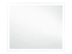 Espejo de pared de baño con LED 80x60 cm ES285174 Plateado Online