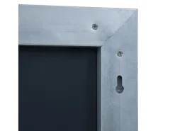 Espejo de pared de baño con LED 100x60 cm ES487105 Plateado Outlet