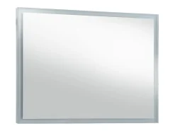 Espejo de pared de baño con LED 100x60 cm ES487105 Plateado Outlet