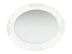 Espejo de pared estilo barroco 50x60 cm ES814549 Blanco New