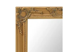 Espejo de pared estilo barroco 50x60 cm Dorado Online