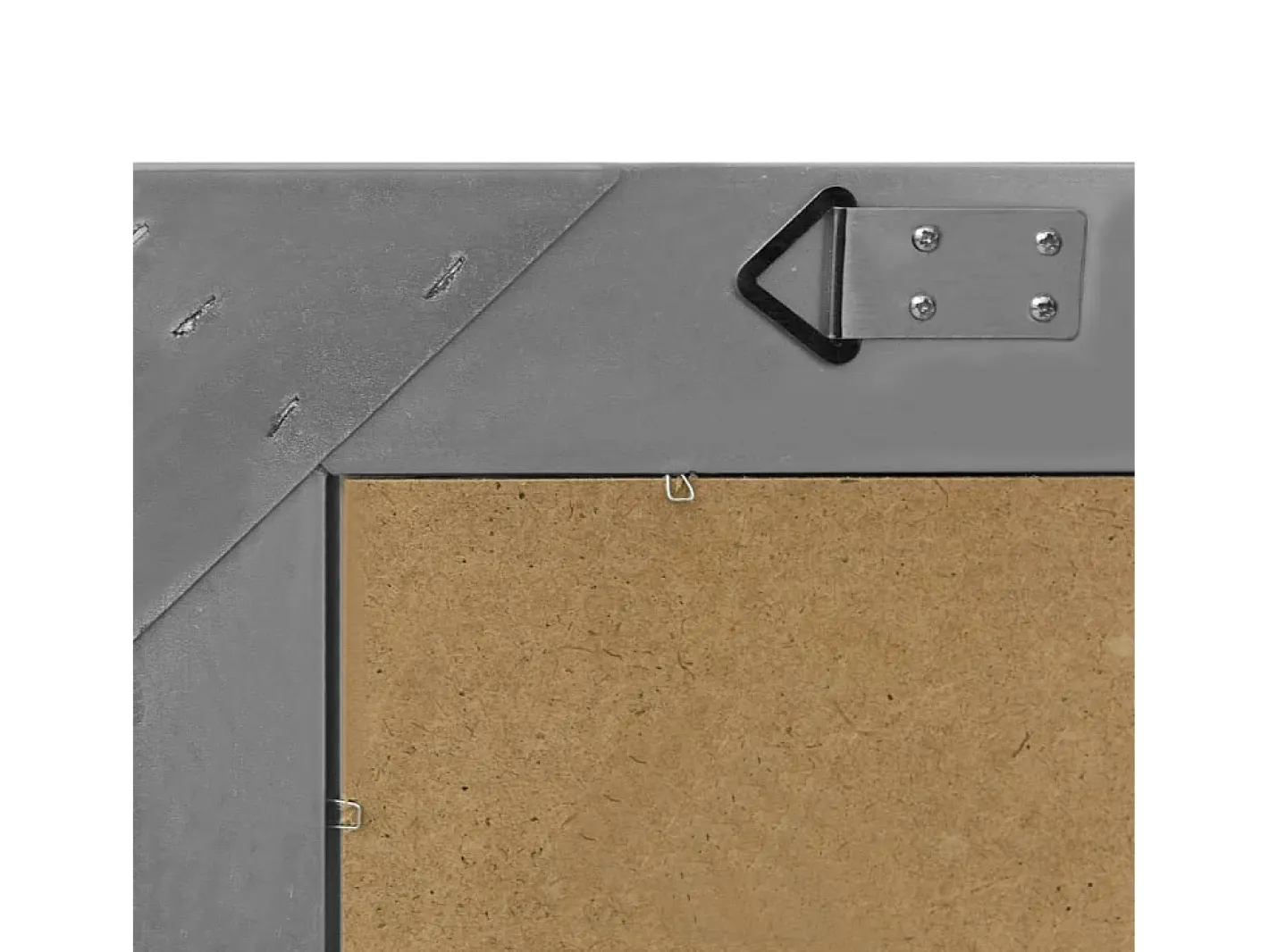 Espejo De Pared|Espejo-Espejo de pared estilo barroco 50x80 cm ES226418 Negro