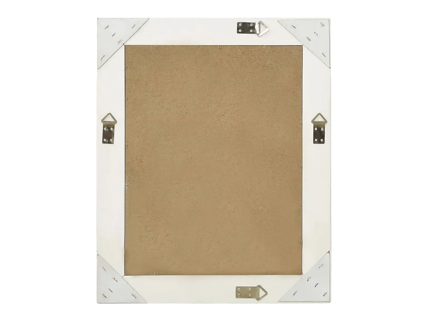 Outlet Espejo de pared estilo barroco 50x60 cm ES268965 Blanco