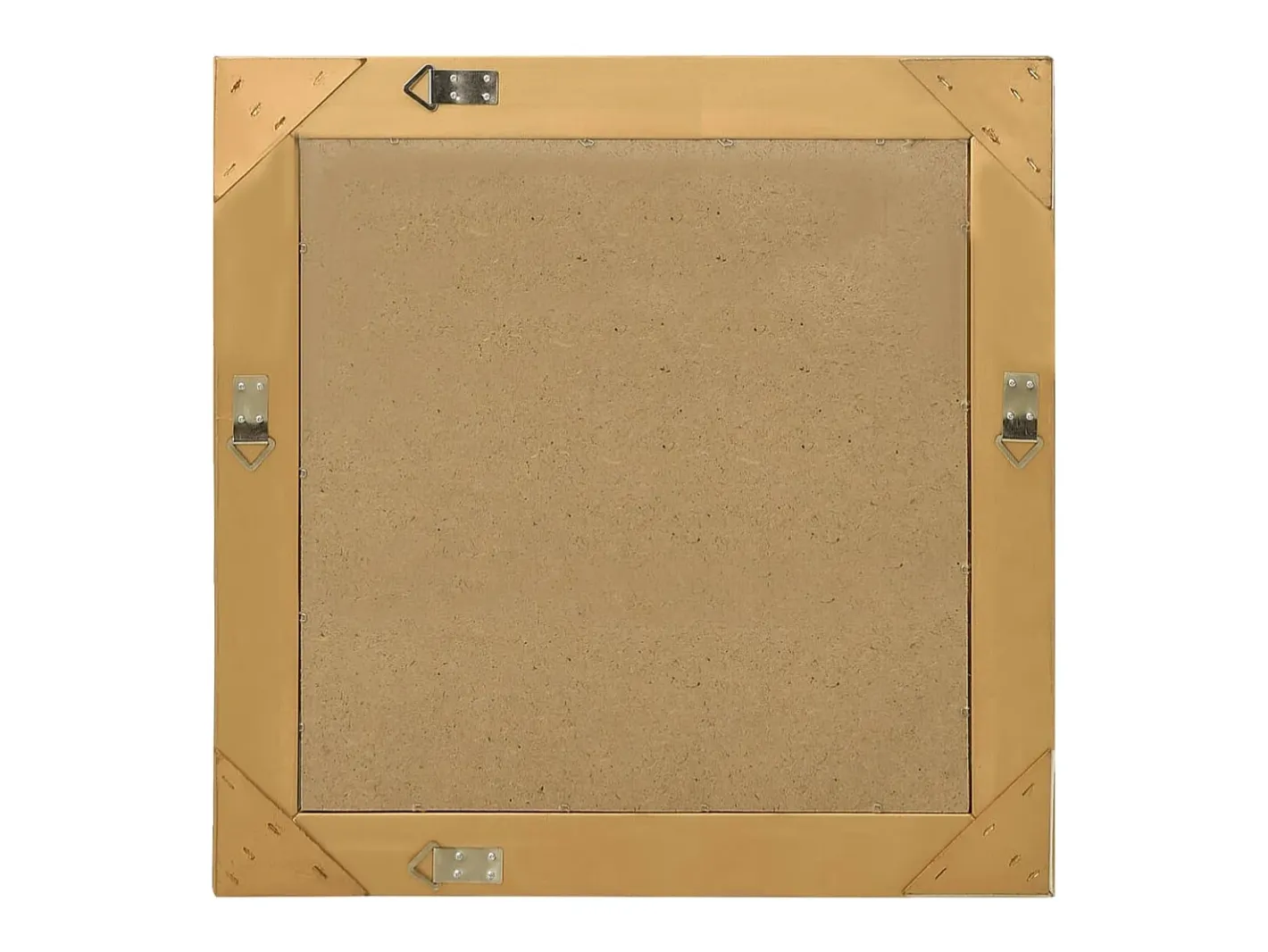 Espejo De Pared|Espejo-Espejo de pared estilo barroco 60x60 cm Dorado