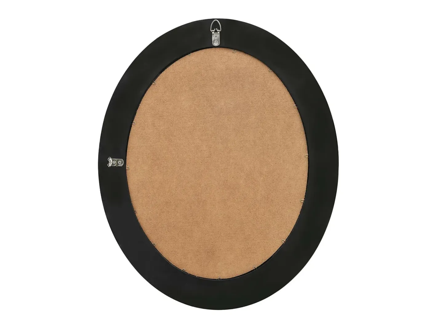 Espejo De Pared|Espejo-Espejo de pared estilo barroco 50x60 cm Negro