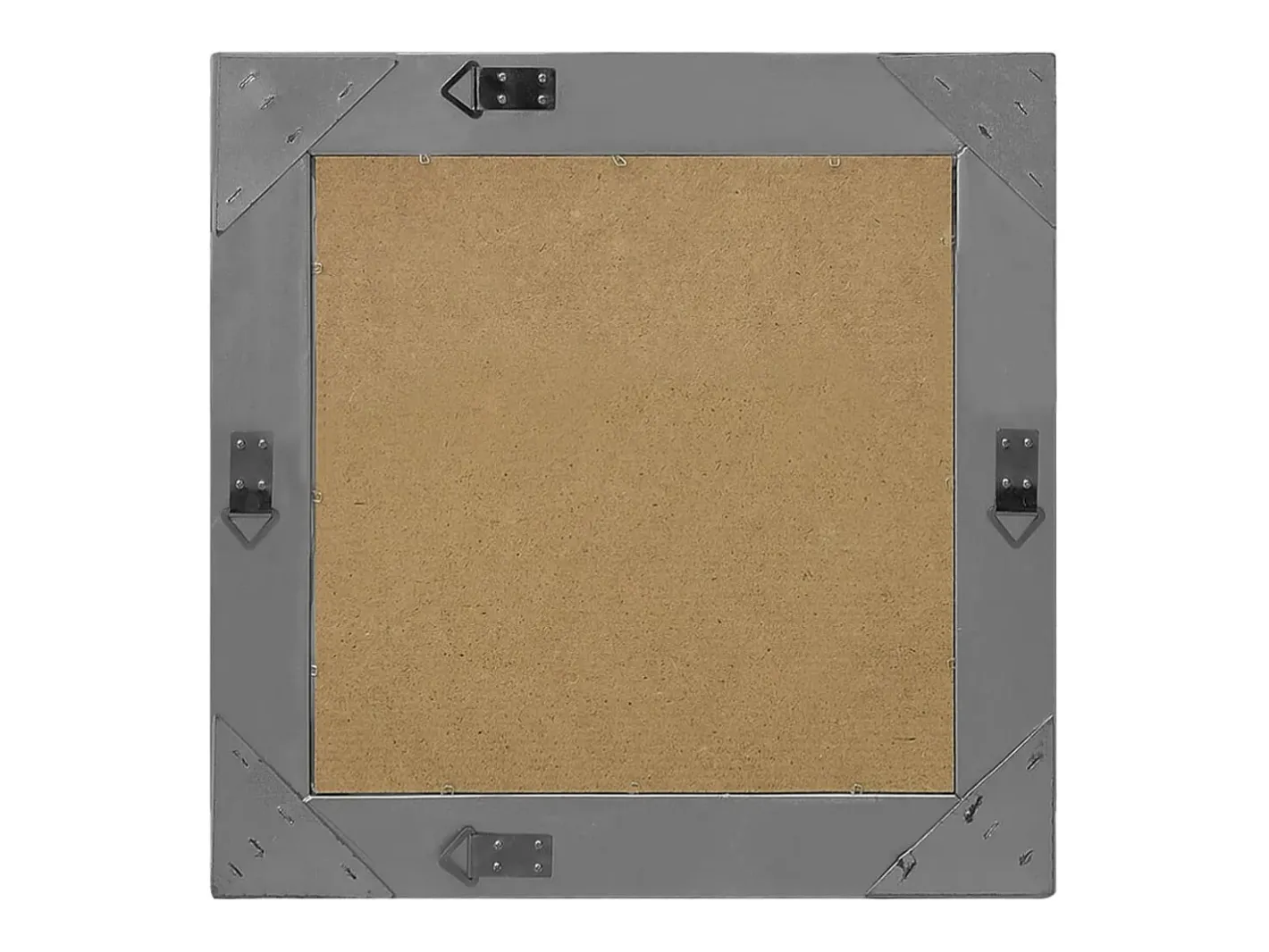 Espejo de pared estilo barroco 50x50 cm ES663592 Negro Clearance