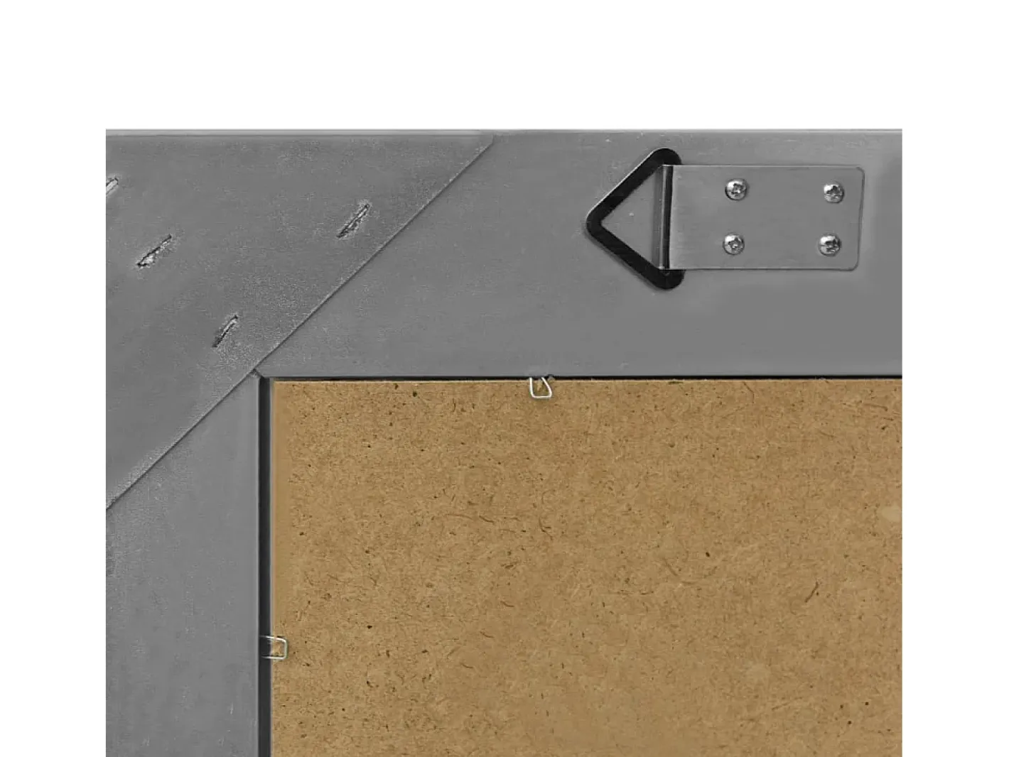Espejo de pared estilo barroco 50x50 cm ES663592 Negro Clearance
