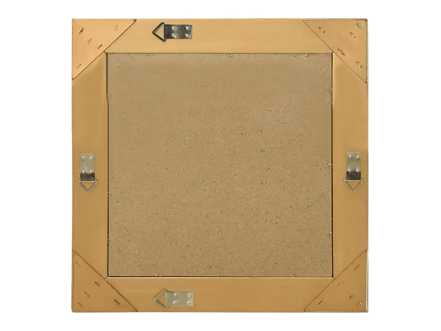 Espejo De Pared|Espejo-Espejo de pared estilo barroco 50x50 cm Dorado