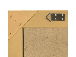 Espejo de pared estilo barroco 50x40 cm Dorado