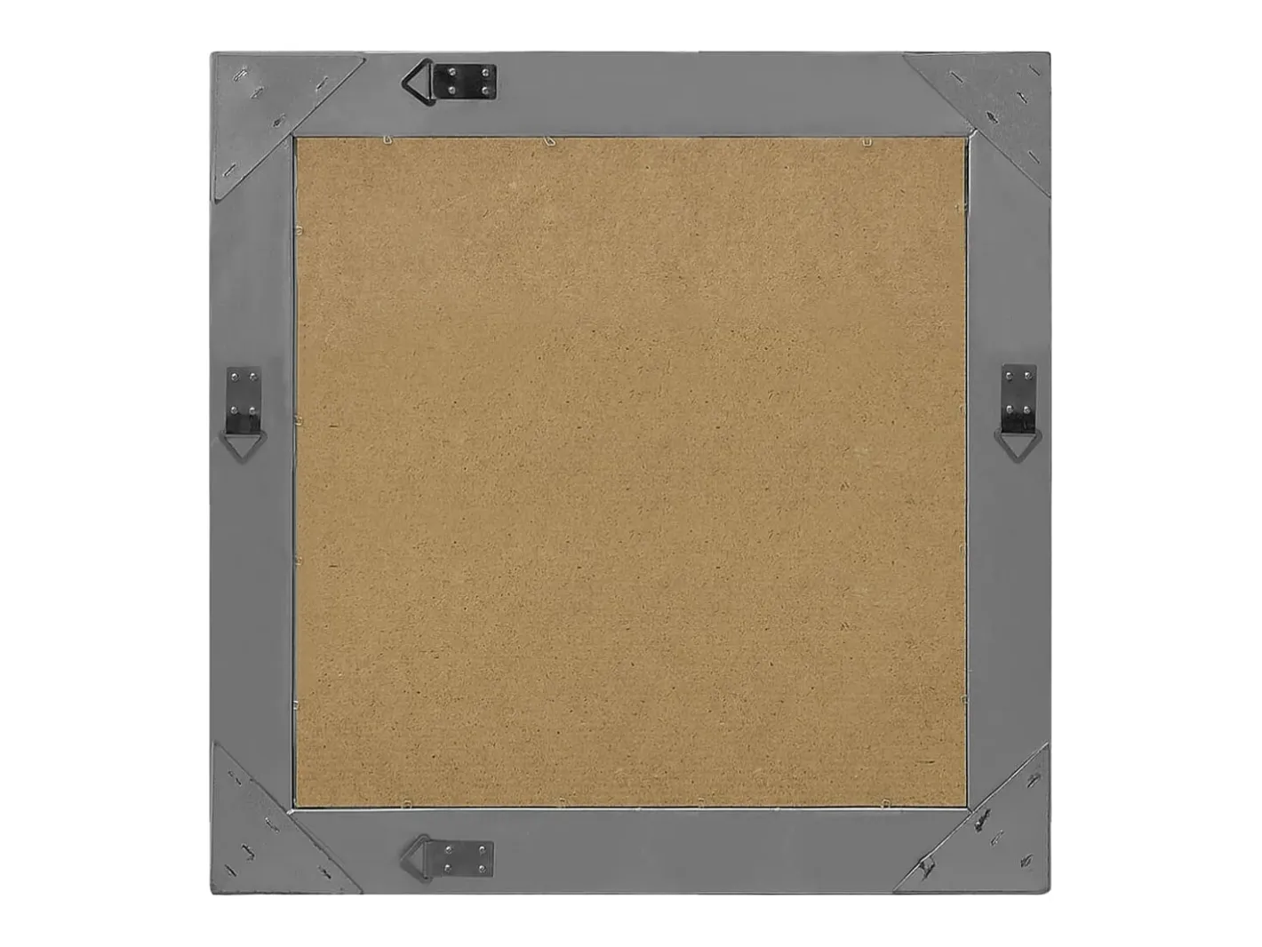 Espejo De Pared|Espejo-Espejo de pared estilo barroco 60x60 cm ES965158 Negro
