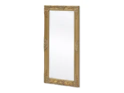 Espejo de pared estilo barroco 100x50 cm Dorado Discount