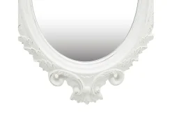 Espejo De Pared|Espejo-Espejo de pared estilo castillo 56x76 cm Blanco