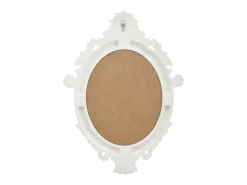 Espejo De Pared|Espejo-Espejo de pared estilo castillo 56x76 cm Blanco