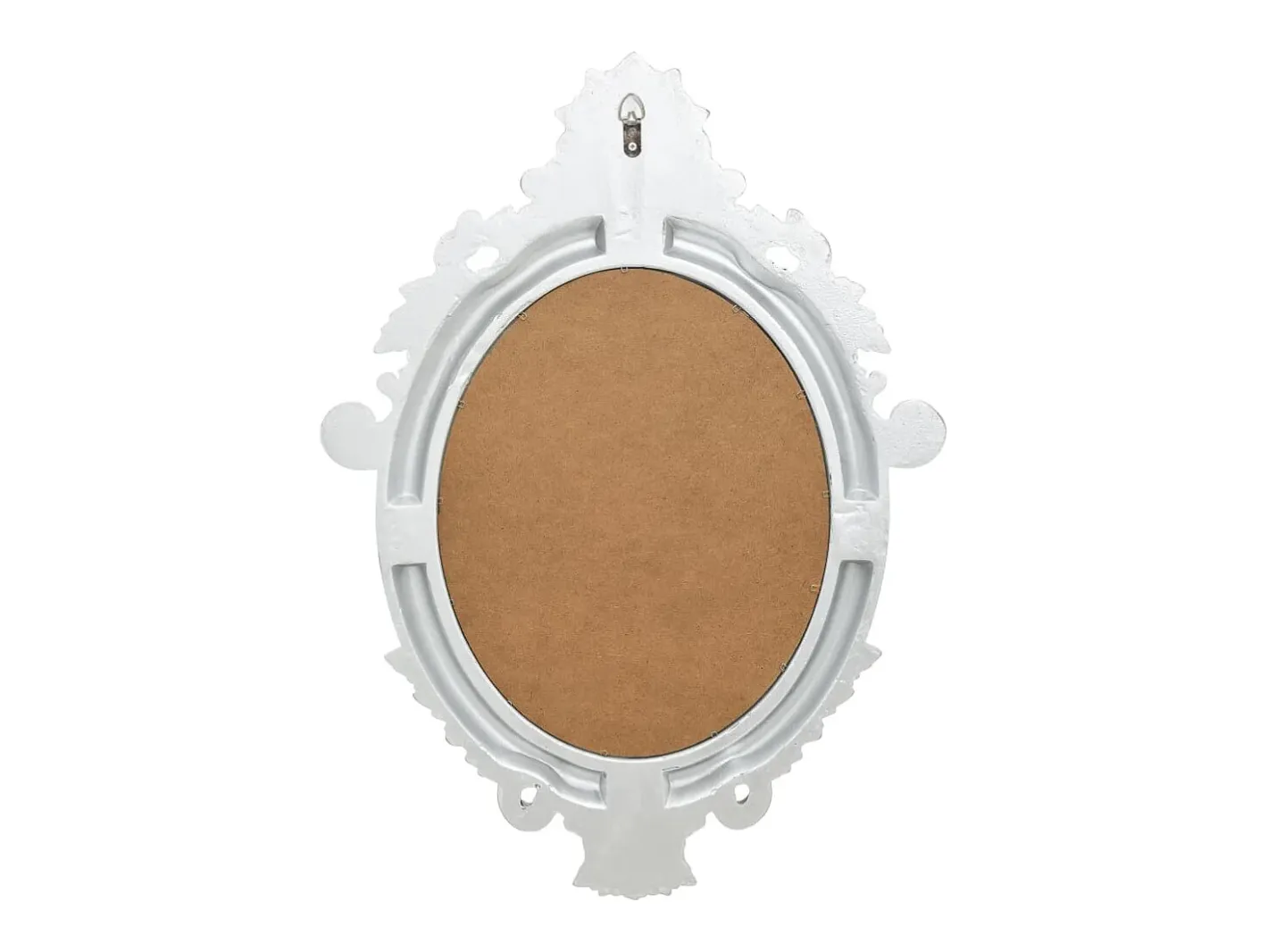 Outlet Espejo de pared estilo castillo 56x76 cm ES438882 Plateado