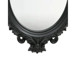 Sale Espejo de pared estilo castillo 56x76 cm ES329531 Negro