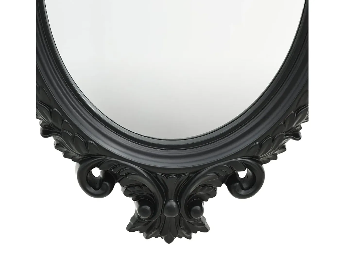 Sale Espejo de pared estilo castillo 56x76 cm ES329531 Negro