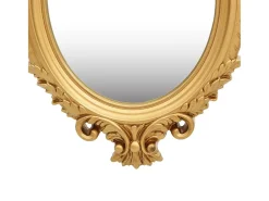 Espejo de pared estilo castillo 56x76 cm Dorado Sale