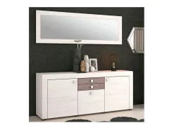 Online duehome Espejo de pared Julieta 167 Andersen Pino Gris