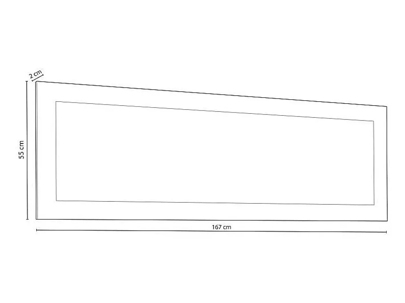Online duehome Espejo de pared Julieta 167 Andersen Pino Gris