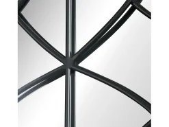 Homcom Espejo De Pared|Espejo-Espejo de pared marrón 93x60x2.5 cm Marru00f3n