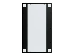 Espejo de pared metal 100x60 cm ES511091 Negro New